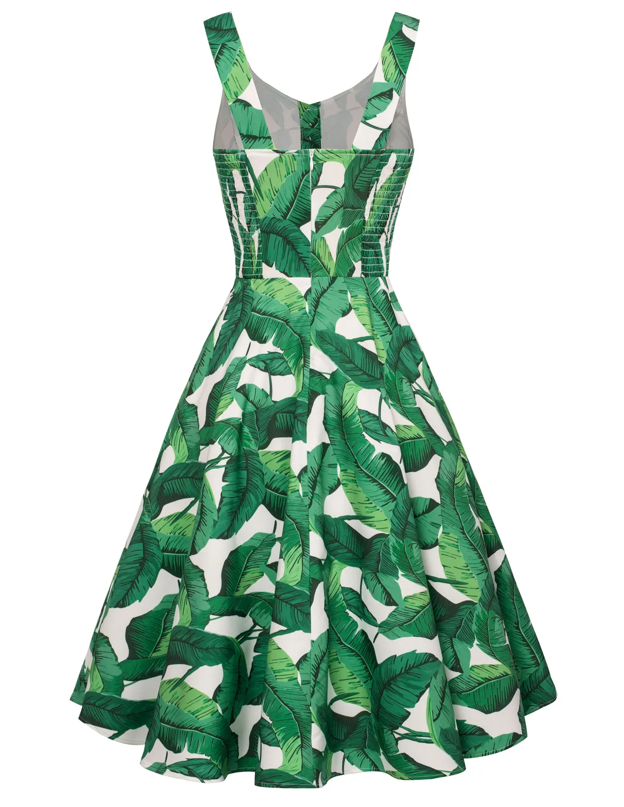 1950s Retro Vintage Sleeveless Homecoming Dresses Cocktail Party A-Line Dress for Summer