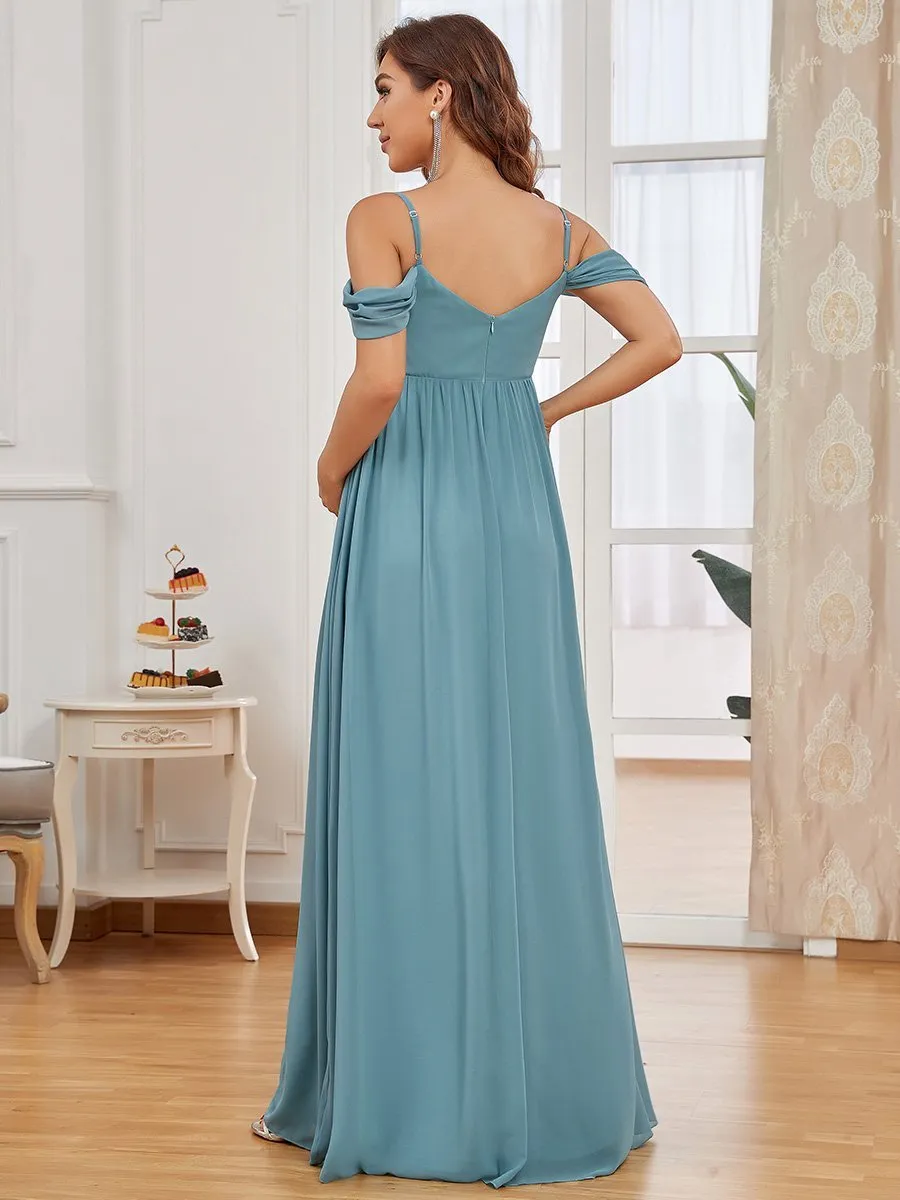 Adorable A Line Off Shoulder Wholesale Maternity Dresses