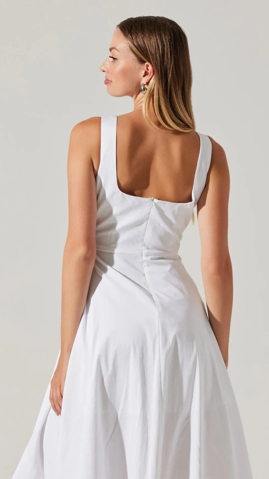 ALLORA DRESS - White or Periwinkle