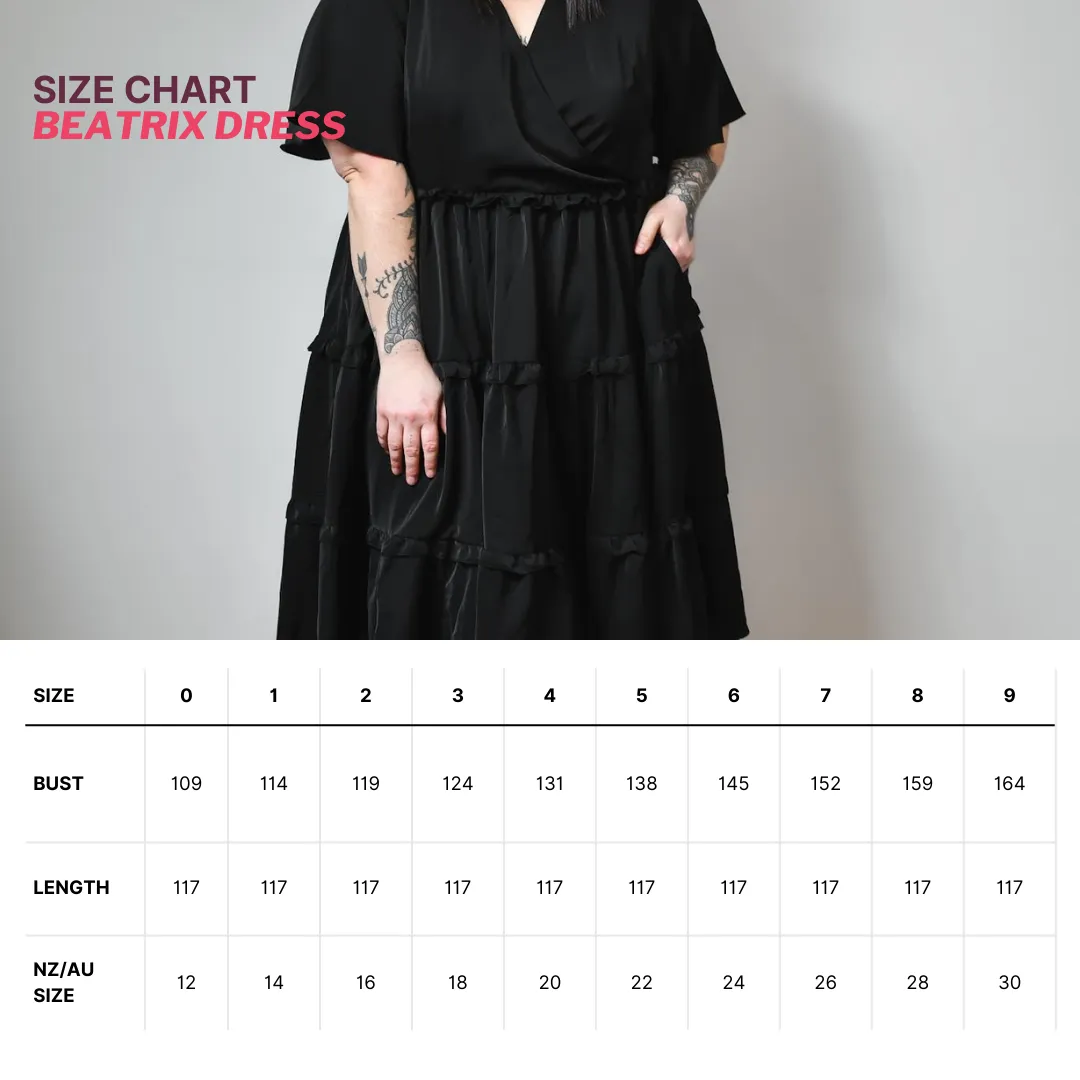 Beatrix Dress - Black