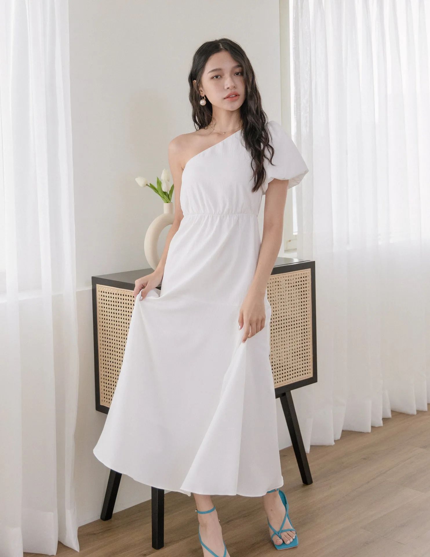 Becca Dress in White