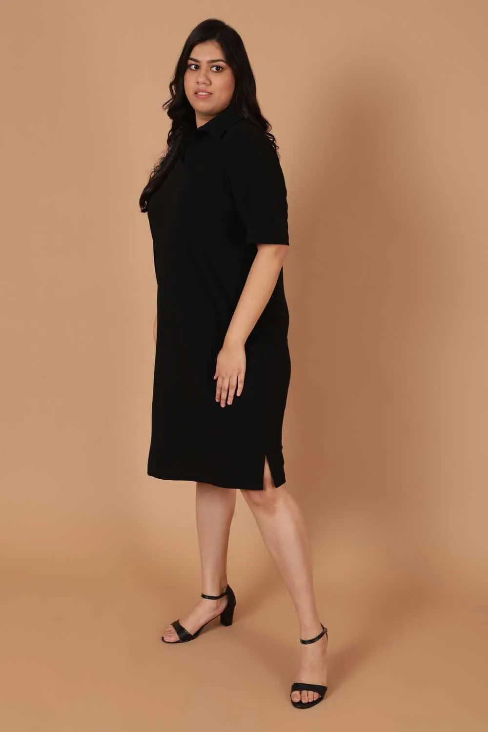 Black Polo Dress