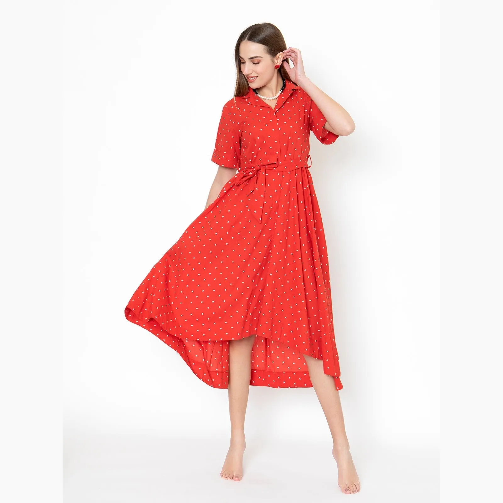 Dress 105 Red Dot 50's