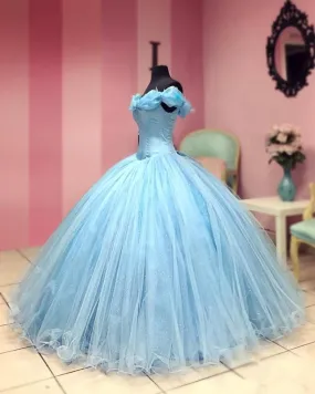 Fairytale Style Off The Shoulder Princess Ball Gowns Quinceanera Dresses 2018