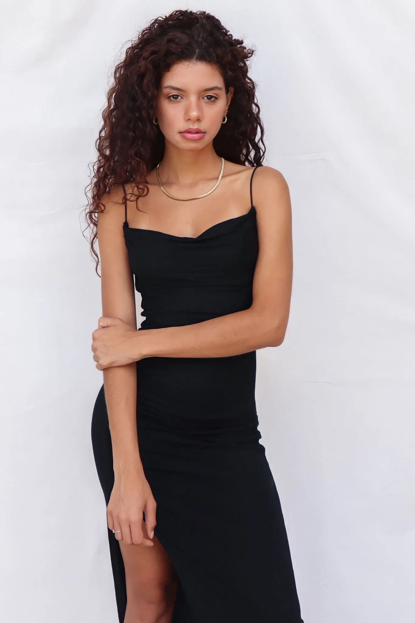 Faye Maxi Dress - Black