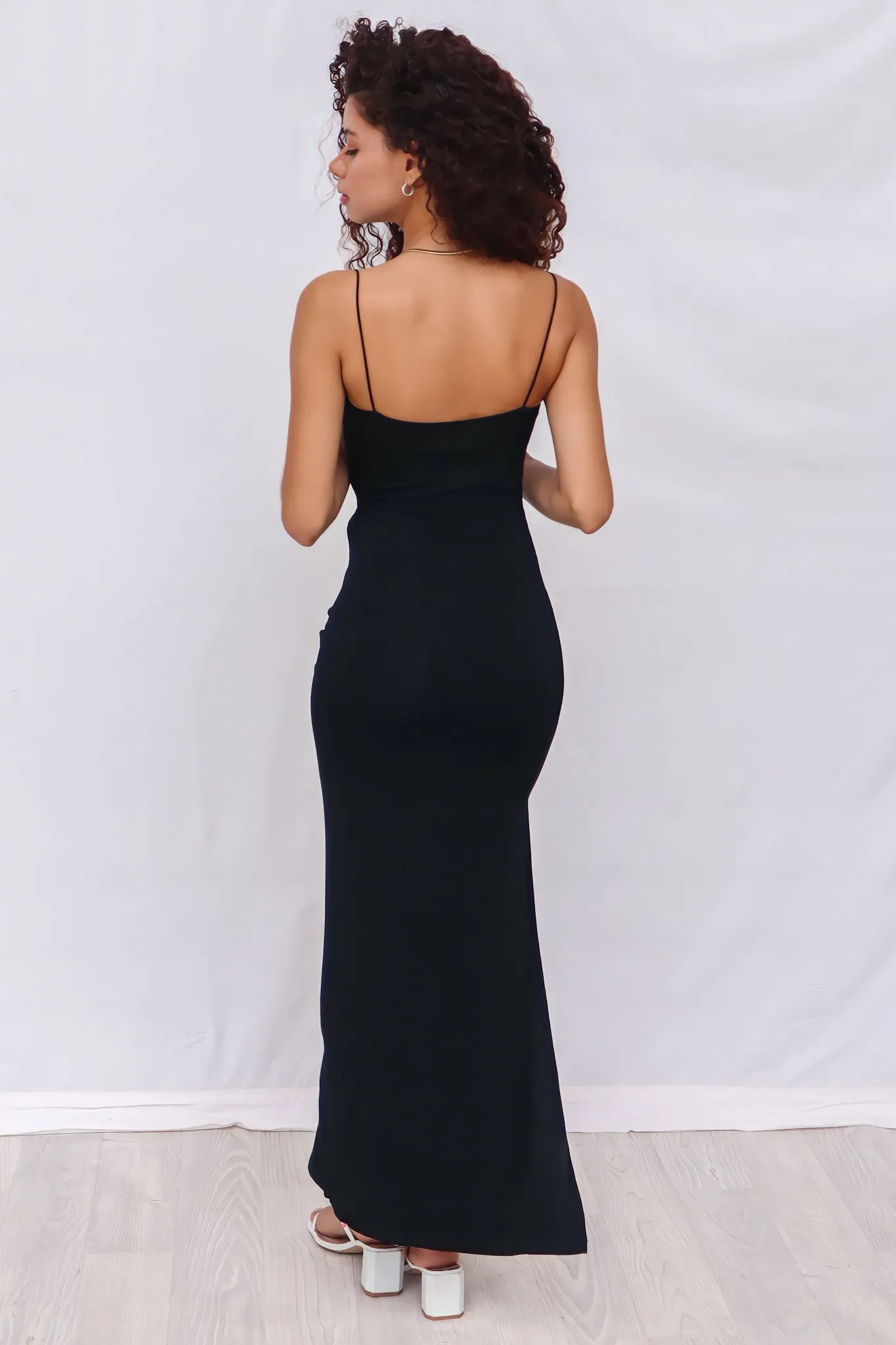 Faye Maxi Dress - Black