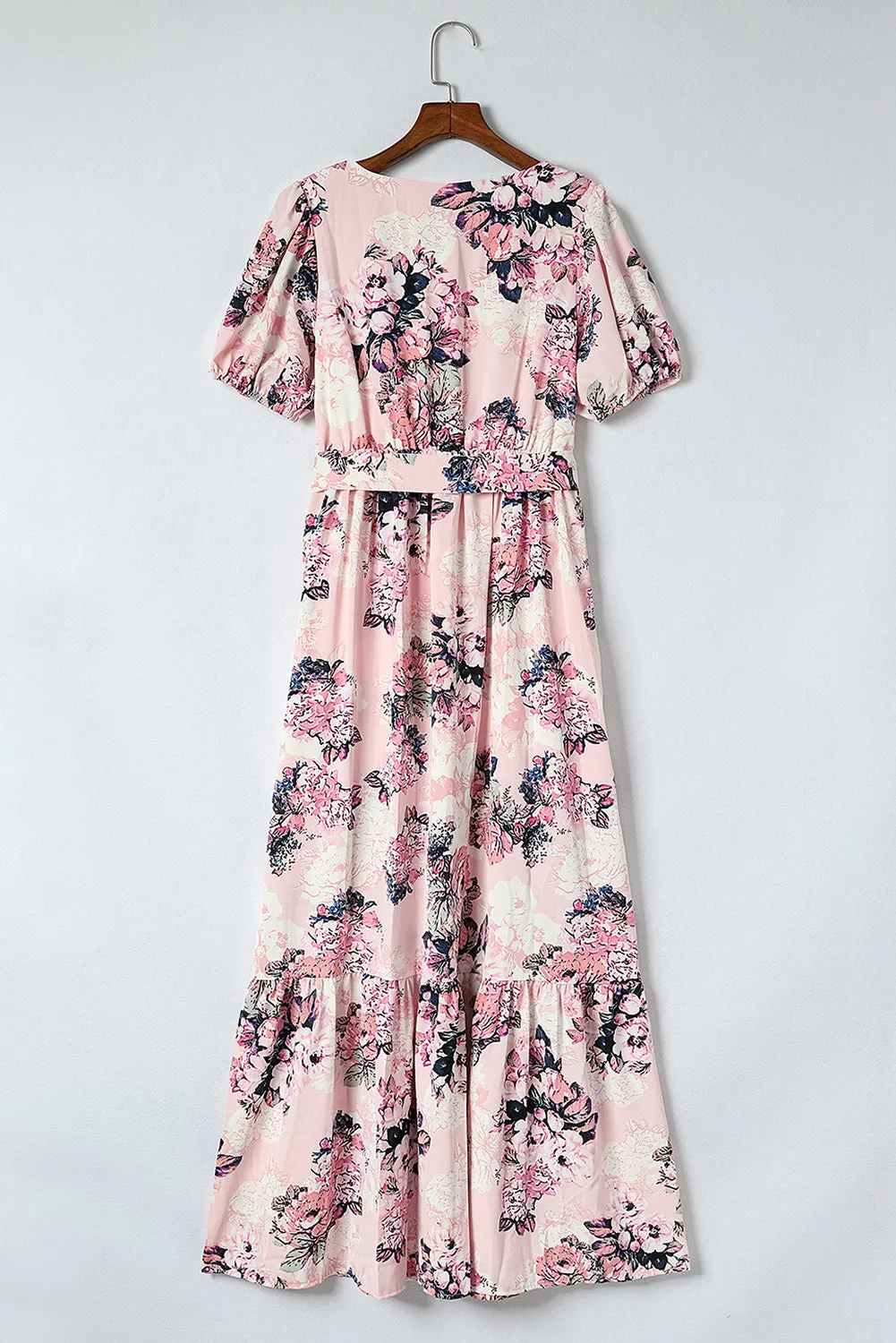 Floral High Waist Maxi Dresses