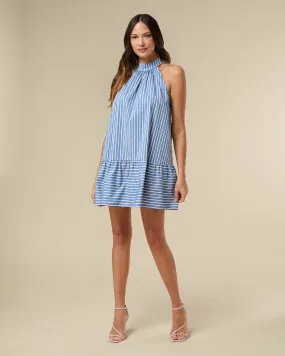 Halter A-line Mini Dress