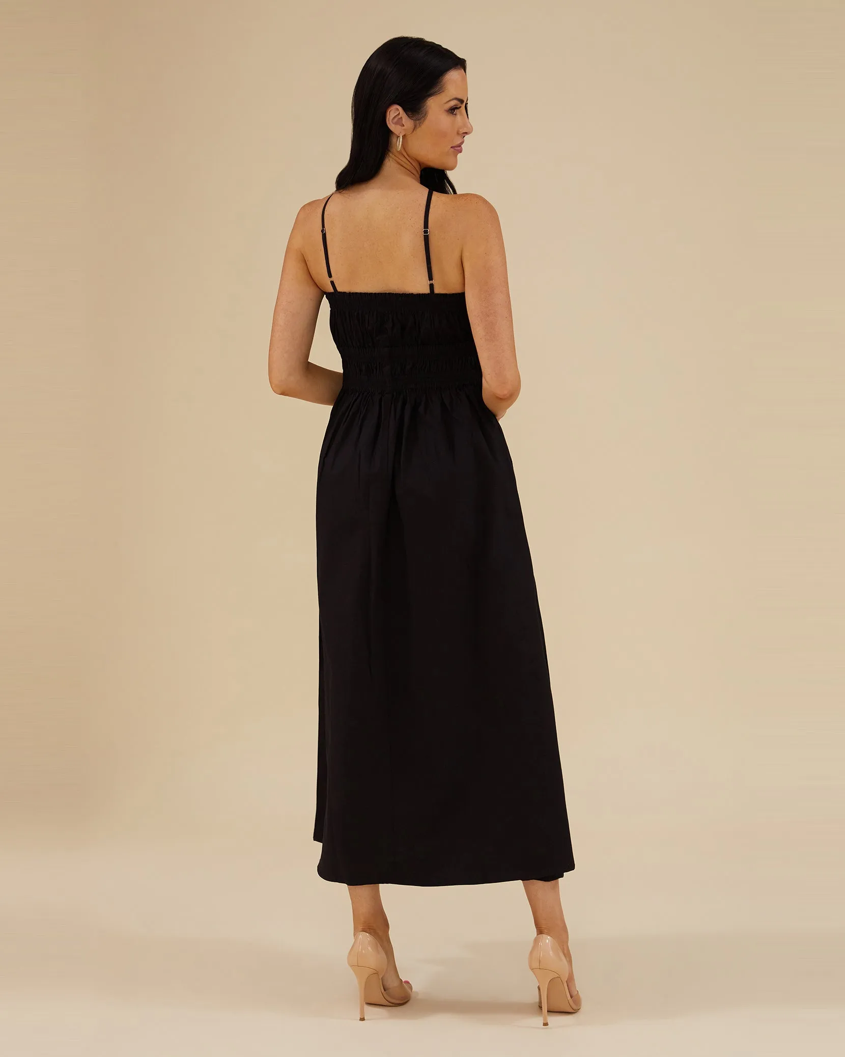 Halter Midi Dress