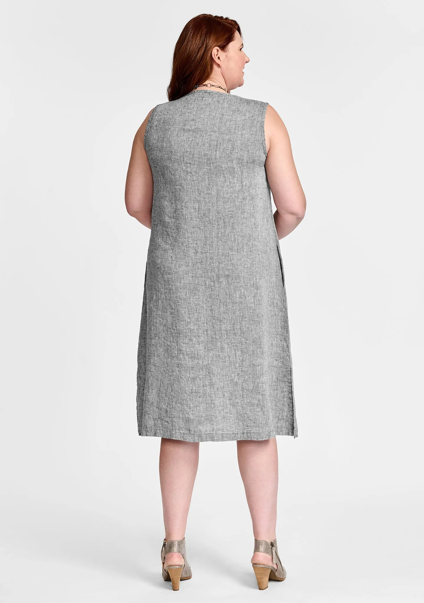 Jewel Dress - Linen Shift Dress