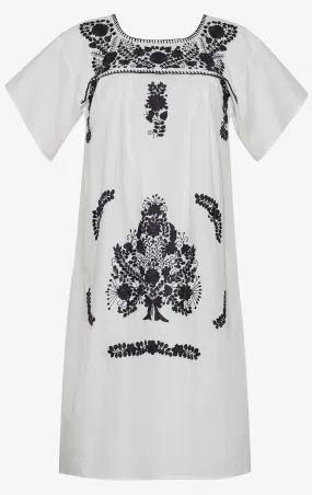 Margarita Kaftan Dress | White