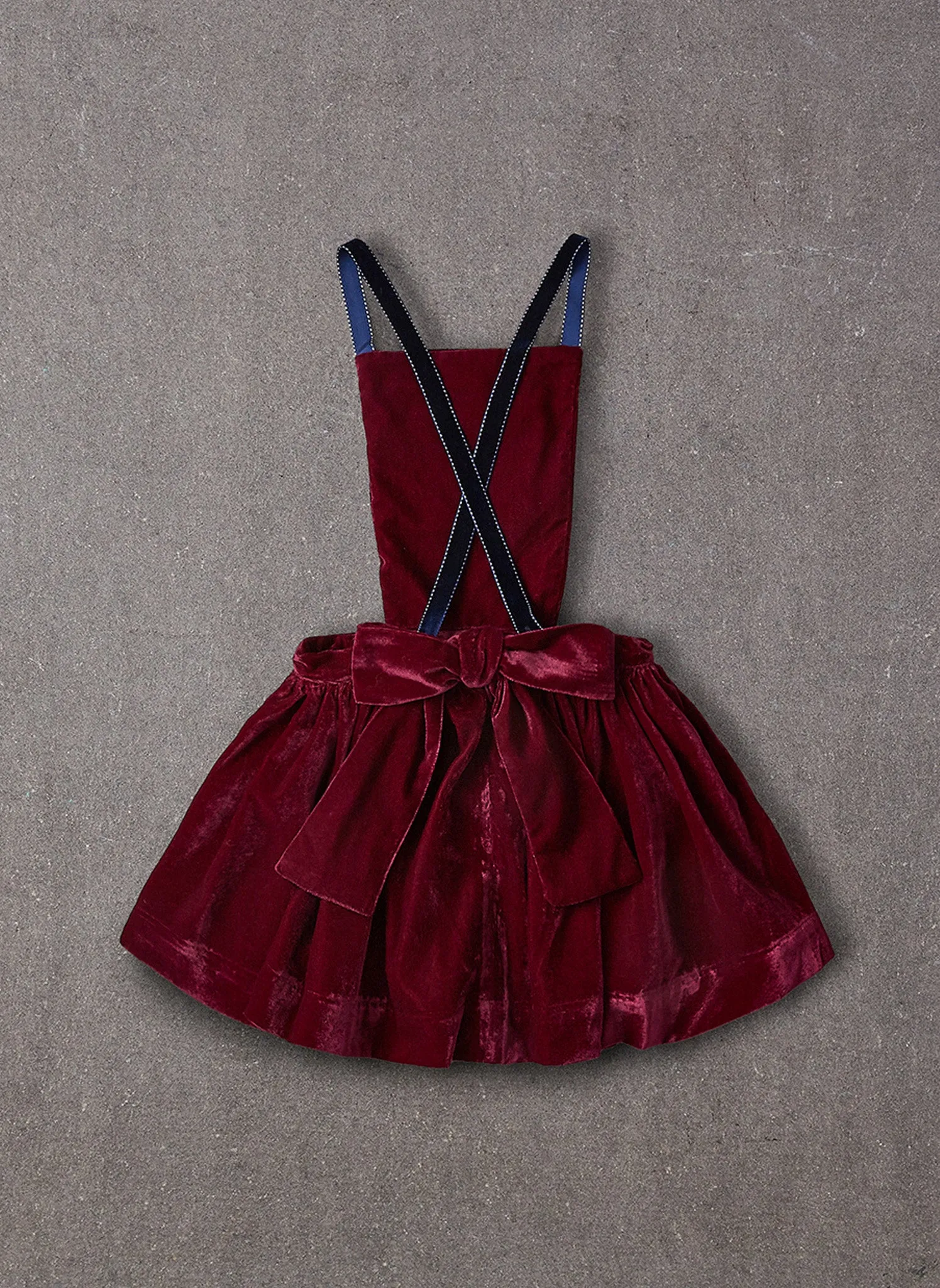 Nellystella Ella Dress in Red Velvet