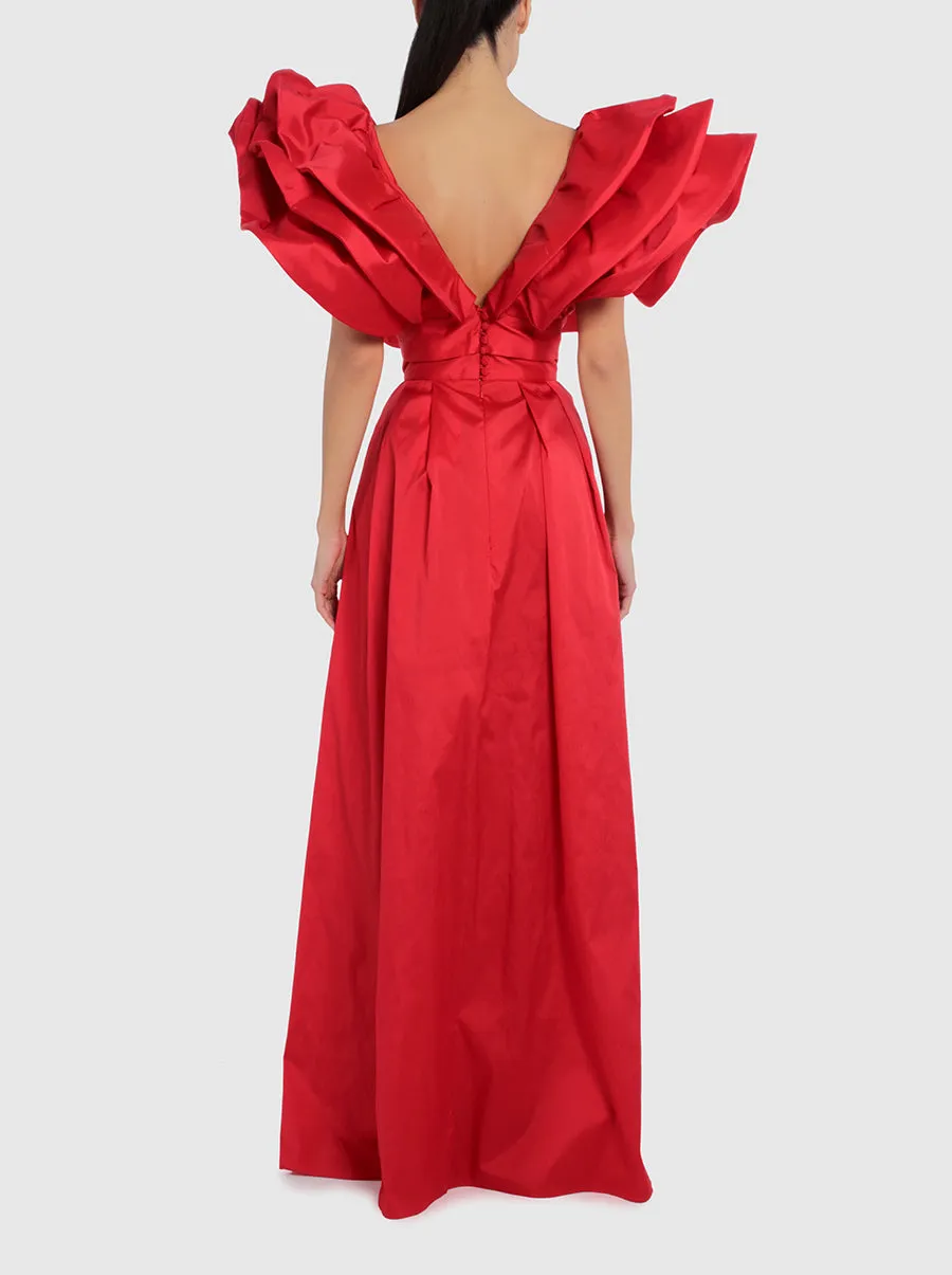 RAQUEL OROZCO Cara Dress - Red