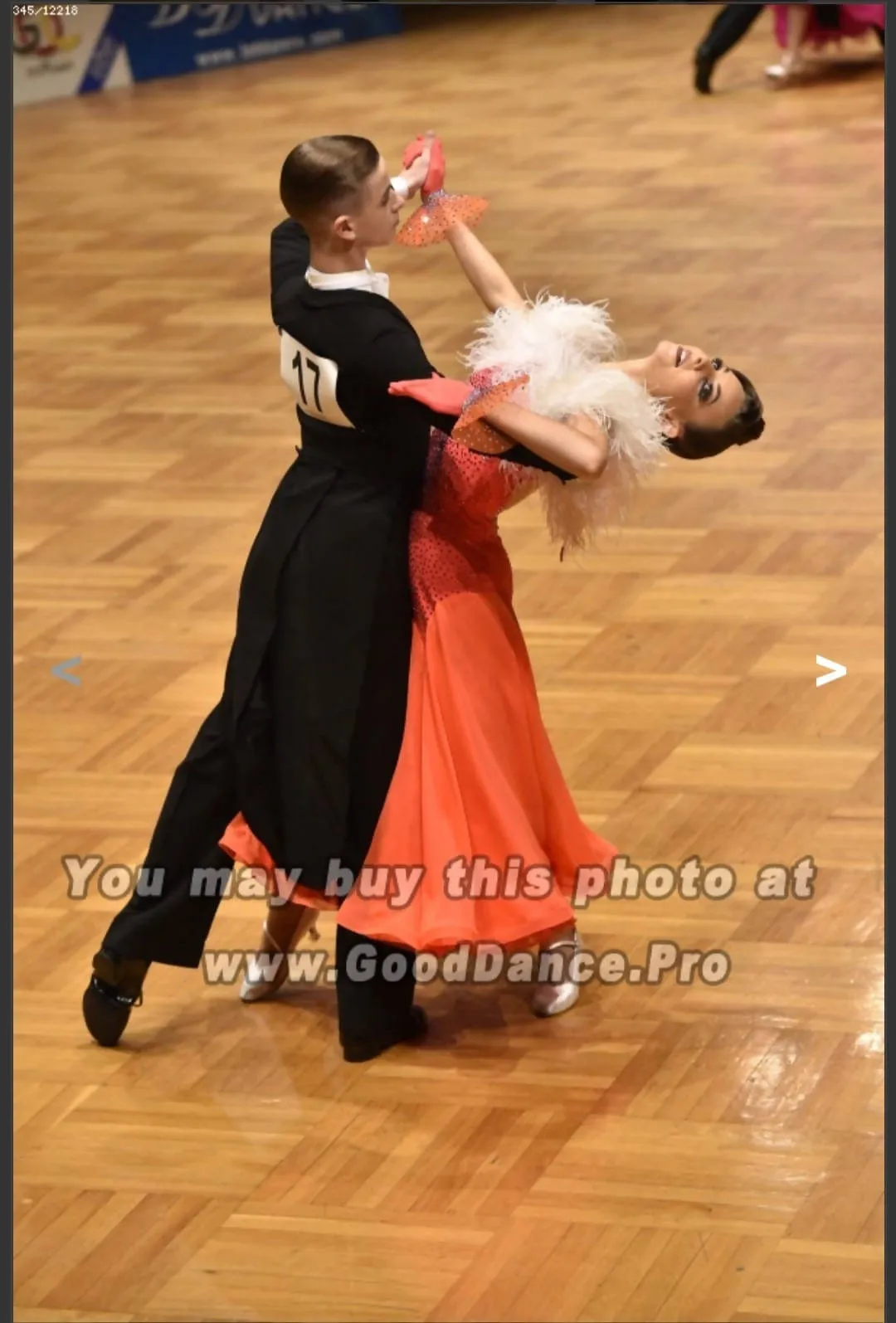 Red Ballroom Dress