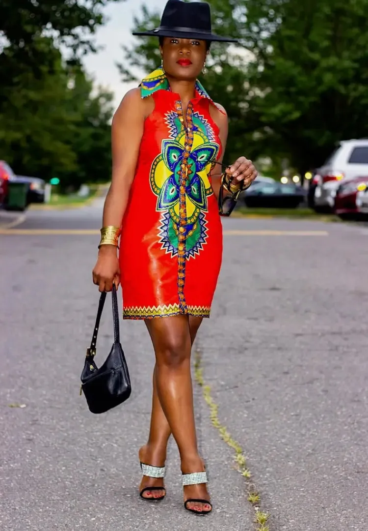 Red Tibet Mini | Dress