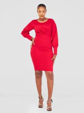 Salok Havilah Pini Dress - Red