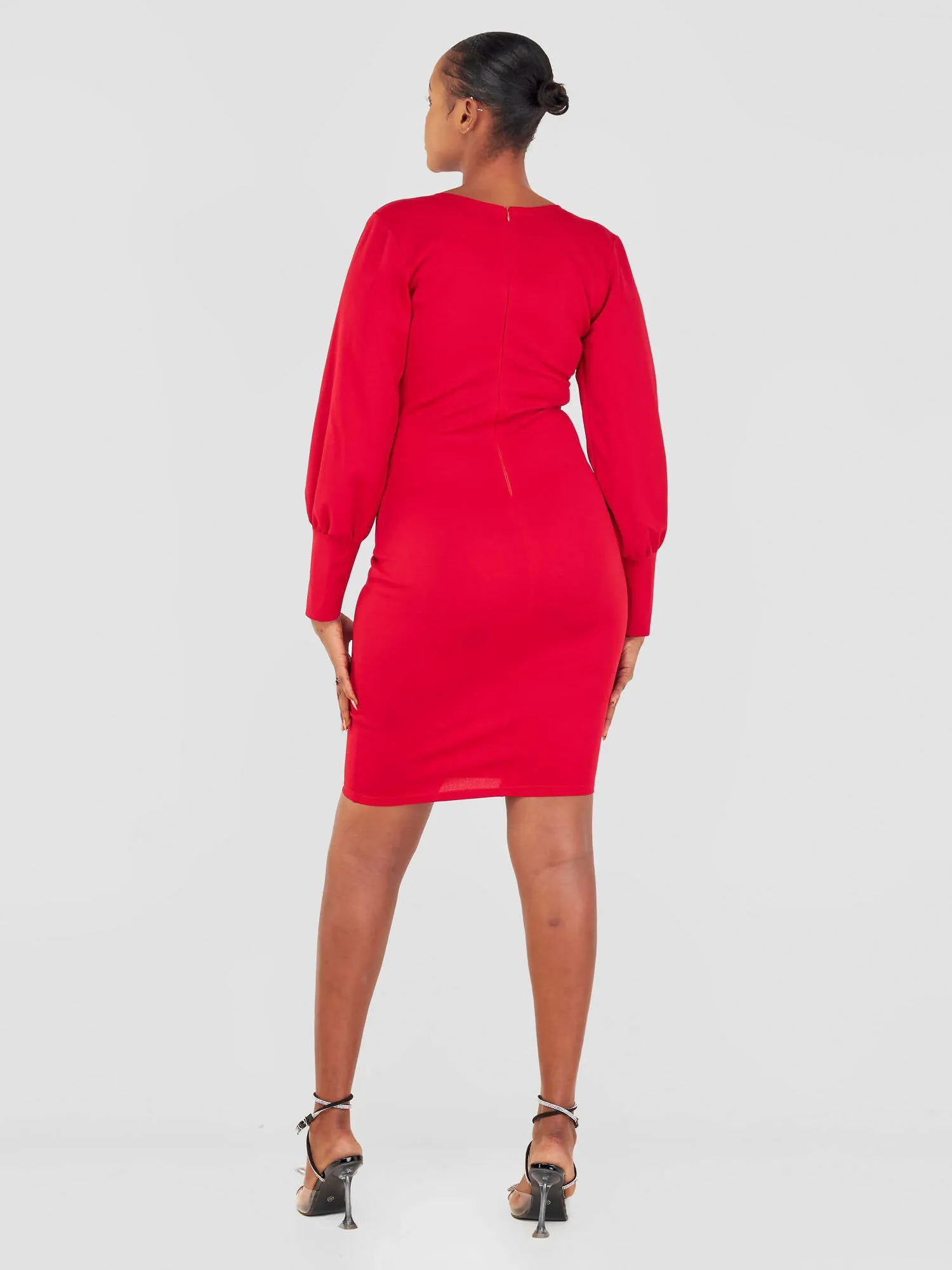 Salok Havilah Pini Dress - Red