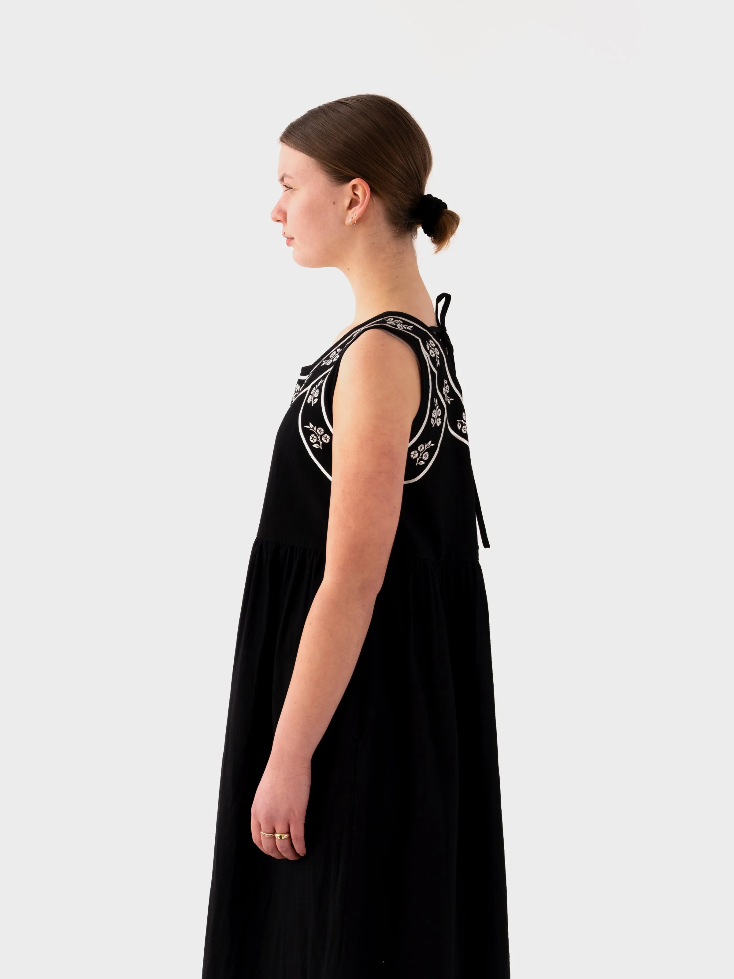 Sideline Hills Dress - Black