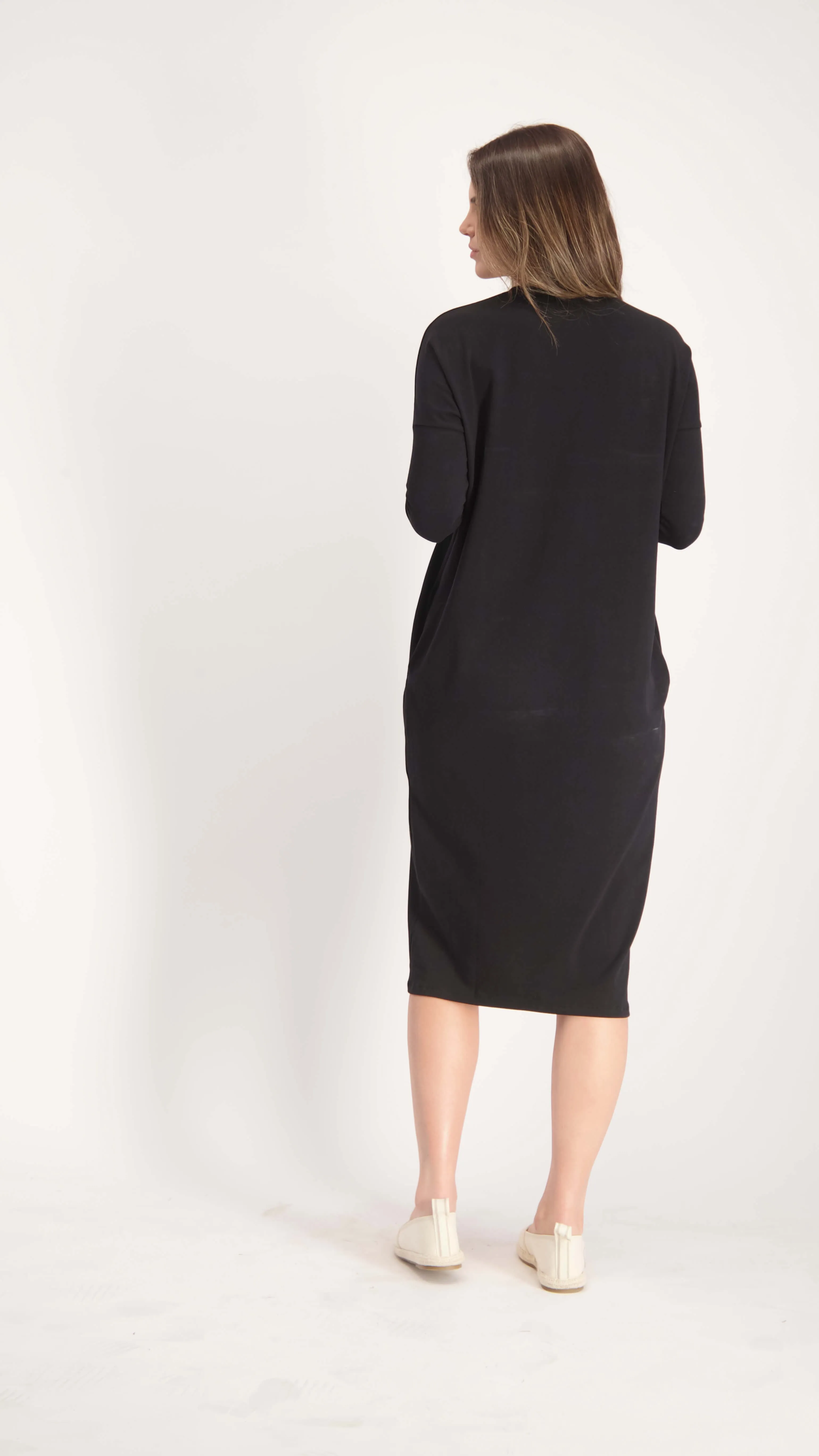 Square Dress / Black