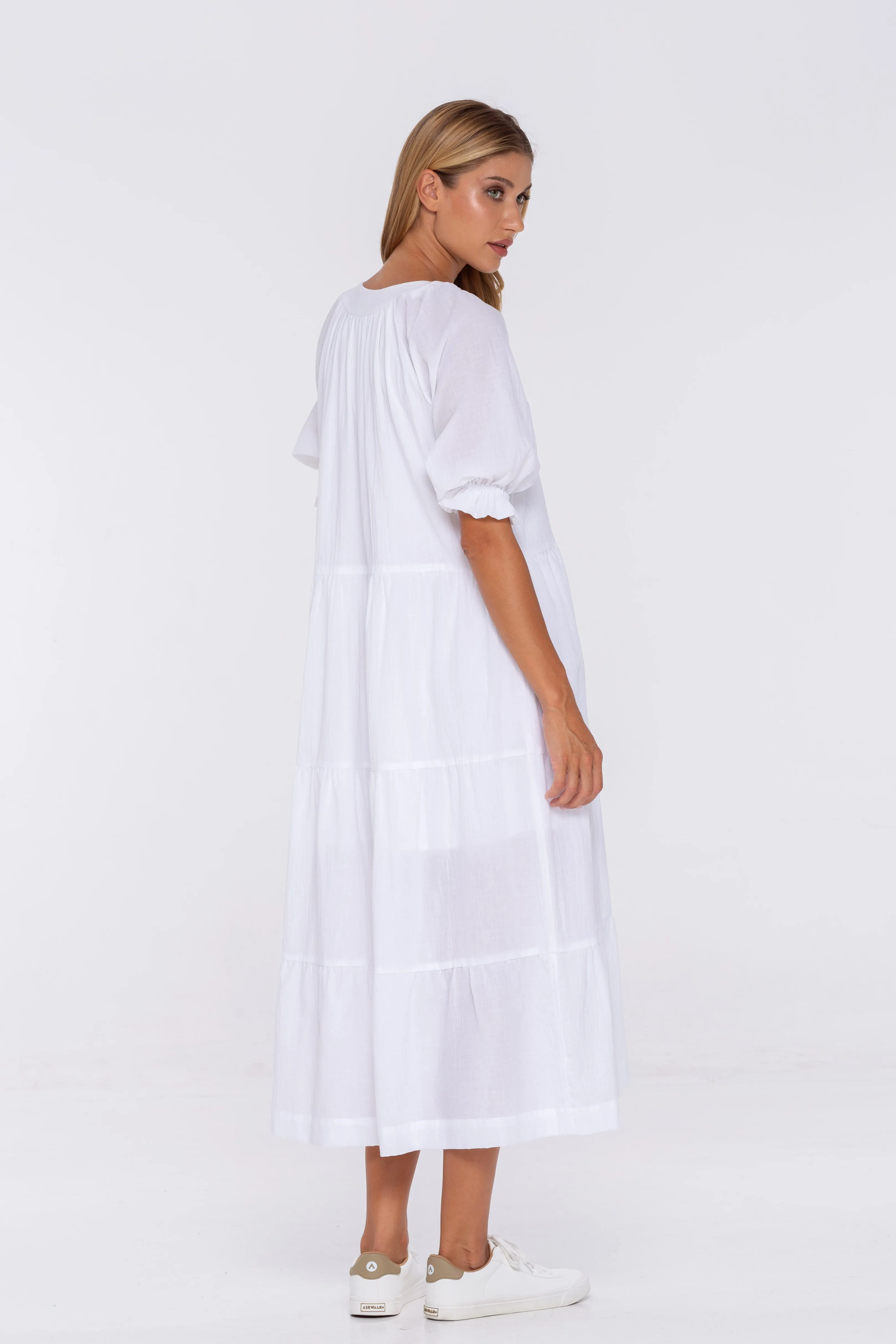 Zalia Dress - White